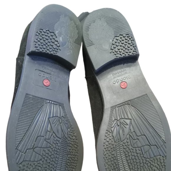 EUC | Blondo | Black Suede | Tall Waterproof Boots | Pull On | Womens | Size: 9M - Picture 7 of 16